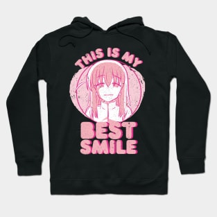 BOCCHI THE ROCK!: THIS IS MY BEST SMILE (GRUNGE STYLE) Hoodie